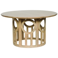 A732T-WO Everly Round Dining Table