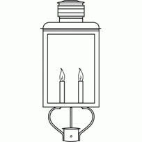 Barn (Small) (Post/Column Mount)