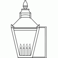 English Street (Extra Large) (Exterior Wall Mount)