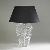 Utrecht Crystal Vase Lamps