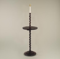 Twisted Wood Floor Lamp