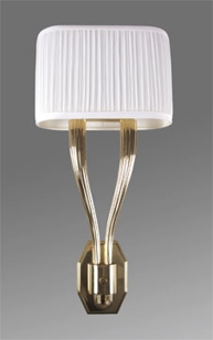 Flute Double Arm Wall Sconce