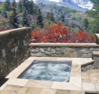 CUSTOM STAINLESS STEEL SPA WITH AUTOMATIC COVER