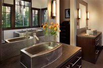 STAINLESS STEEL CUSTOM VESSEL LAVATORIES