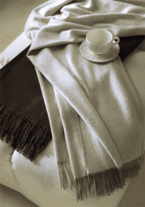Italian Cashmere Throw - Kham