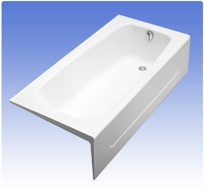 FBY1715RP - Cast Iron Bathtub