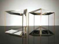 "Trillion" Lucite/Acrylic Side Table