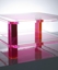 "Radiant" Acrylic/Lucite Cocktail/Coffee Table