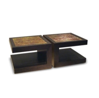 Side table/Fiji inlay (Kismet Collection)