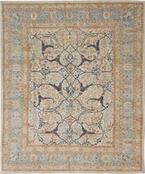 Nasiri Fine Tabriz#1961,(8.6x10.2)