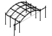 truss display,stage truss,spigot  truss,lighting tower truss,truss system