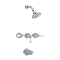 Williamsburg 3-Handle Tub & Shower Faucet