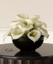 Yin Yang Calla Arrangement, Set/3 Item 60015
