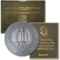 Cast Letters & Plaques