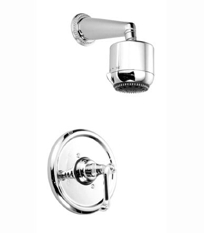 Pressure Balance Shower Set - Curved Lever Handle