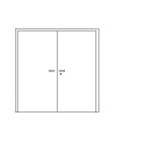 Door, Stainless Steel- Monolithic, 2.0