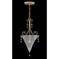 Signature Violet Crystal Bell Pendant