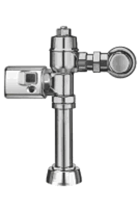 Naval Optima SMO Exposed Battery Powered Side-Mount Sensor Operated Flushometers