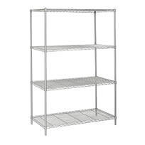 Industrial Wire Shelving, 48 x 24"