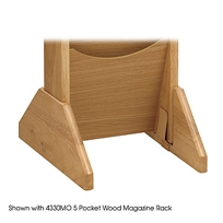 Wood Display Base, Medium Oak
