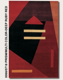 0066/0718 Prism/Multi Color - Deep Ruby Red
