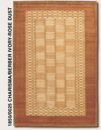1850/0025 Charisma/Berber Ivory - Rose Dust