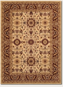 2067/0009 Antique Kashan/Cream-Red