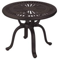 22" Round Cast Tea Table, KD 800182