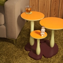 mushroom forest side table