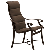 Montreux Padded Sling Dining Chair with high back 710101PS