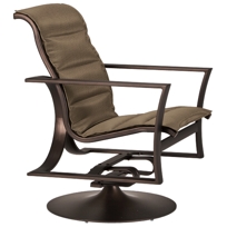 Reflection Padded Sling Low Back Swivel Rocker 380969PS