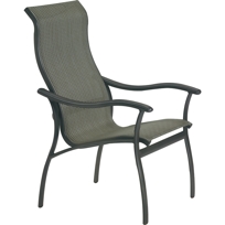 Sea Breeze Sling Dining Chair with high back 210601