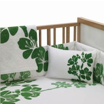 sweet violet  tisket crib set