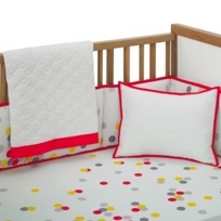 confetti crib bedding