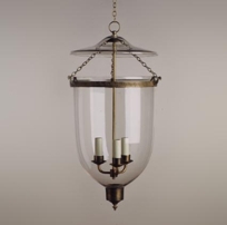 Large Glass Globe Lantern