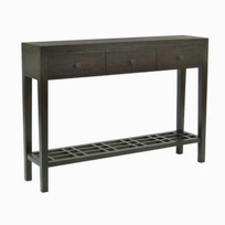 Metro 48" console table 3-drawer (SKU:220-104203)