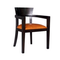 Metro dining chair, vegetable tanned leather (SKU:210-103369)